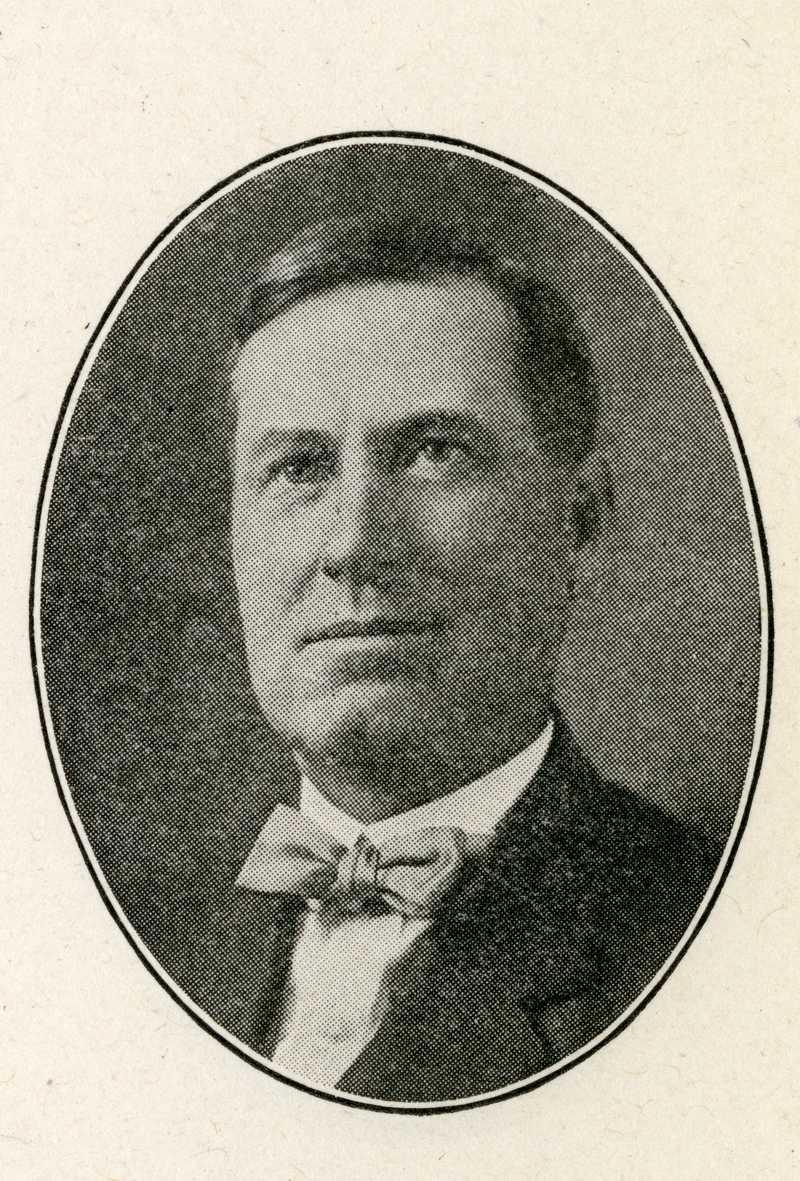 H. H. Flowers, a second-term representative from Le Sueur County, won a protracted battle for House speaker thanks in part to the urgent efforts of the liquor lobby. (Photo courtesy Legislative Reference Library)